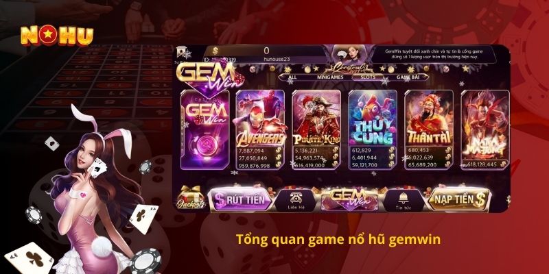 Tổng quan game nổ hũ gemwin 