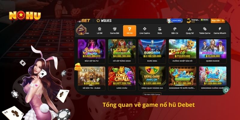 Tổng quan về game nổ hũ Debet