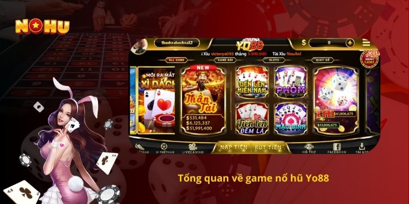 Tổng quan về game nổ hũ Yo88